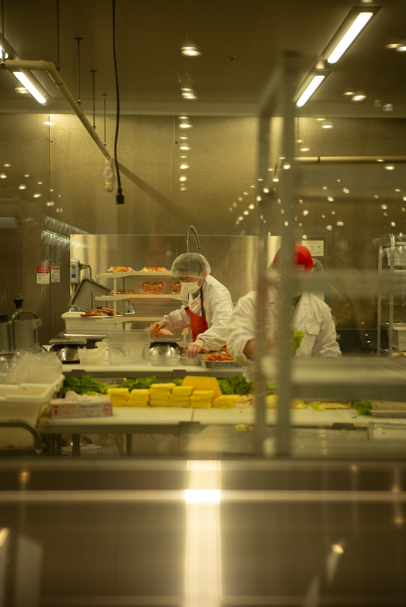 コストコの調理場