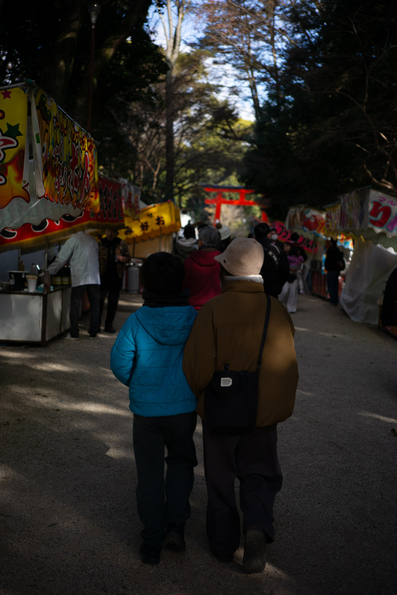 下鴨神社 初詣 露店