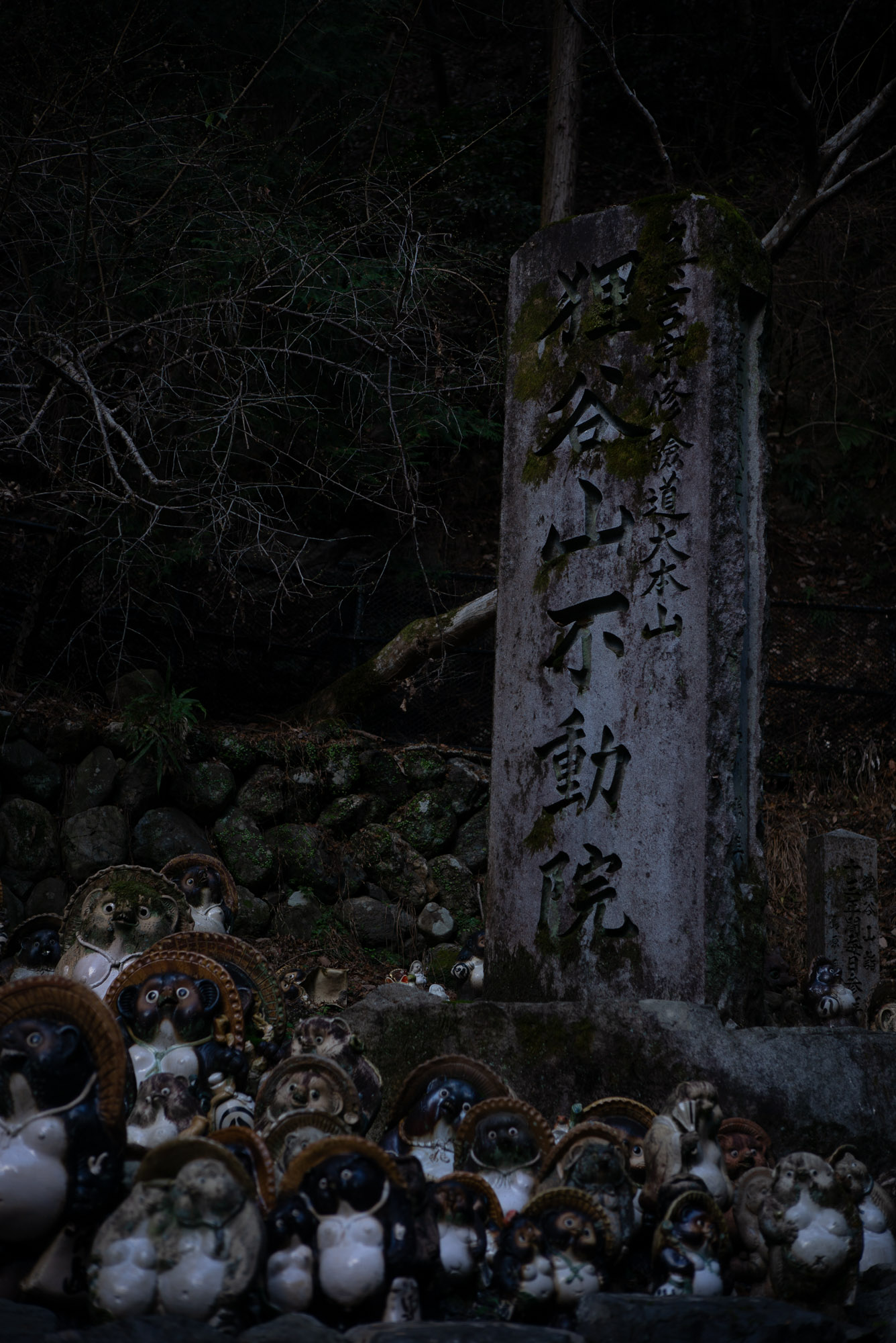 たぬきいっぱい 狸山不動院