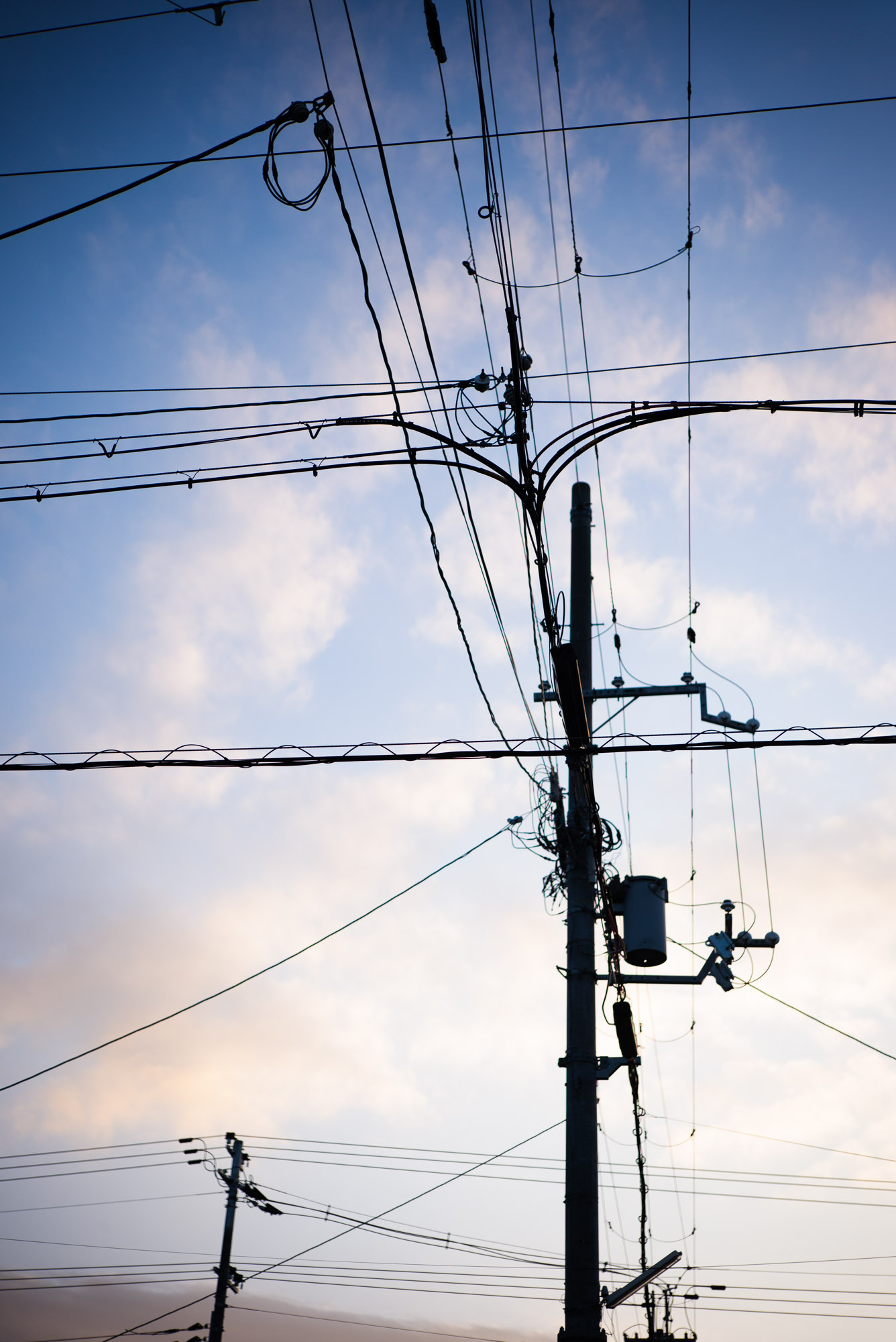 毛布みたいに膝におさまったぽんちょ